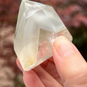 Clear Quartz Point Wand Brazilian AAA+ : Master Healer Clarity with Phantom 43
