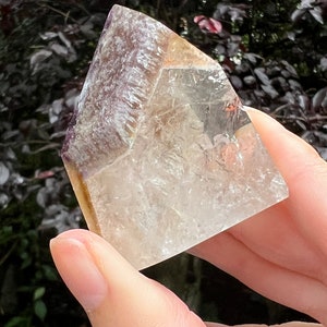 Red Dreamcoat Lemurian Seed Quartz Crystal Point AAA+ Grade 90g 16