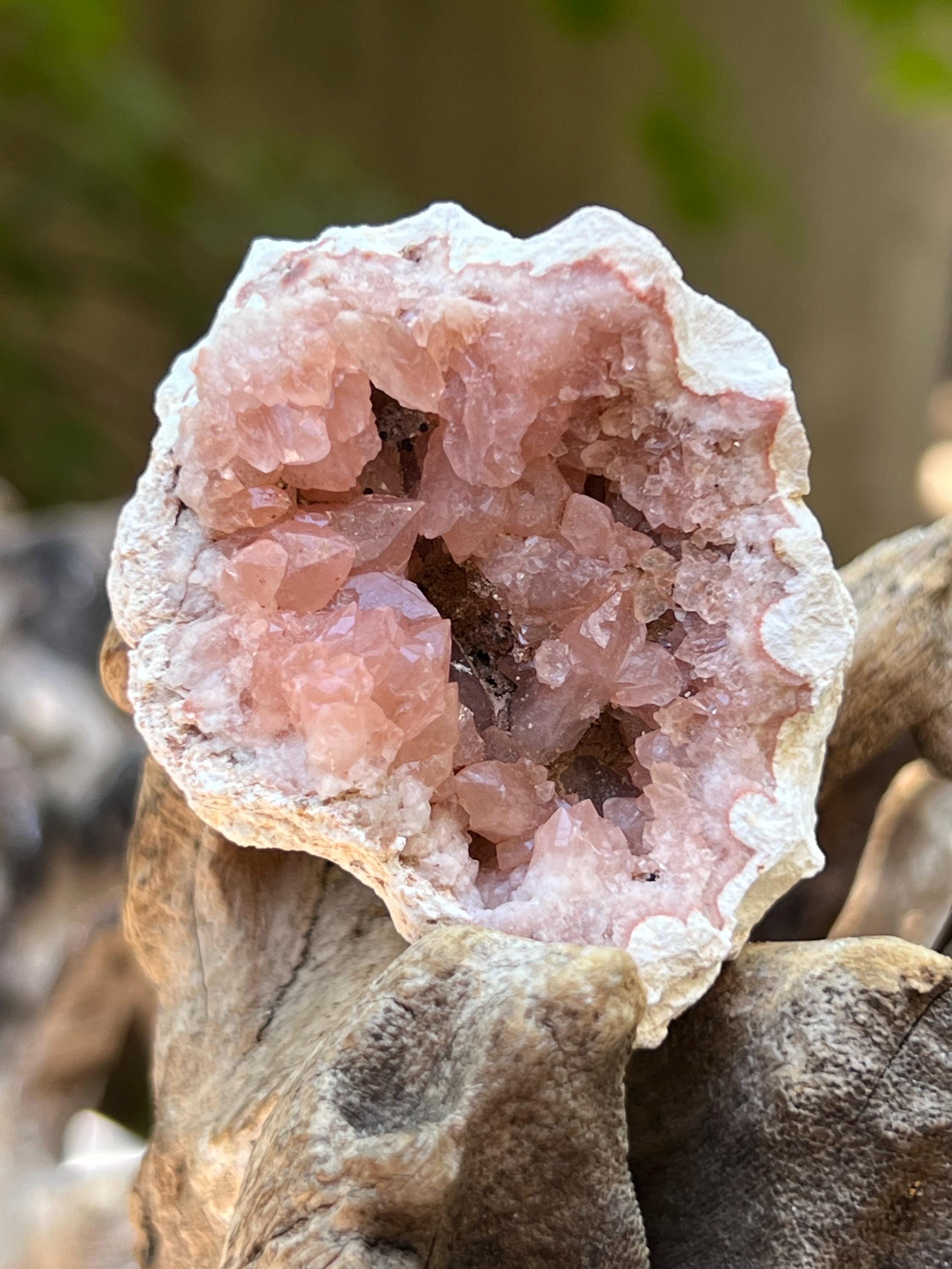 ピンクアメジストジオード AAA+ フェアリーケーブ レア パタゴニア