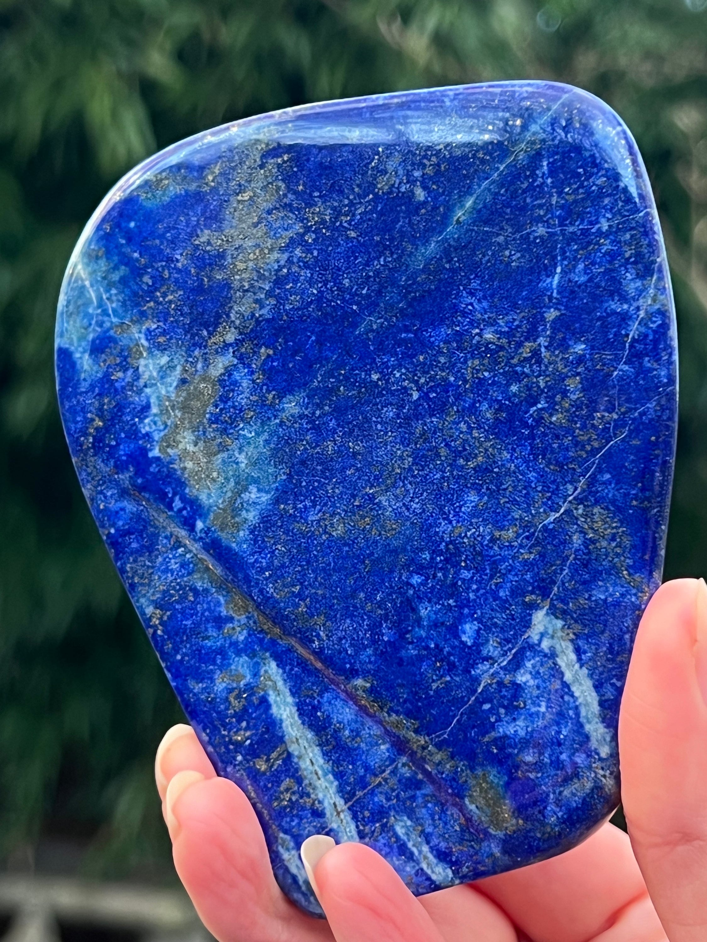 Lapis Lazuli Large Freeform Serenity Peace : Self Knowledge AAA+