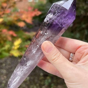 Amethyst 12 Sided Vogel Wand AAA+ Tranquility Intuition 266g 12