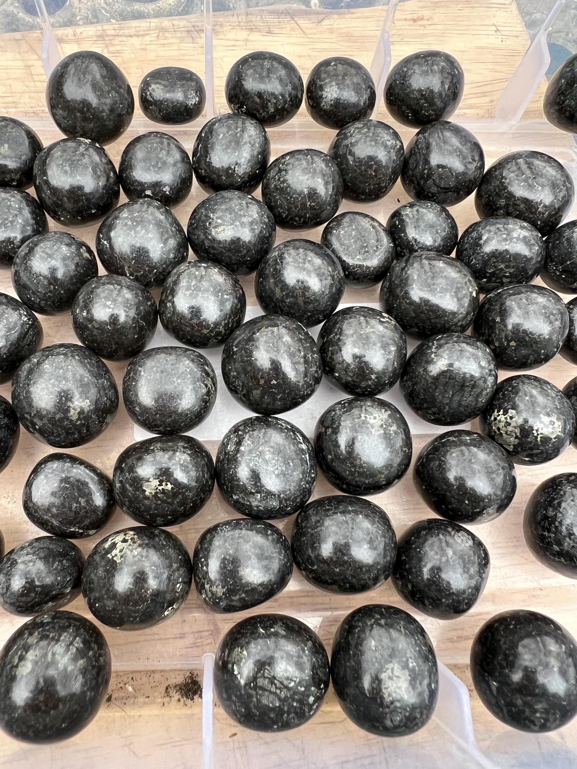 Nuummite Crystal Tumblestone 20-25mm