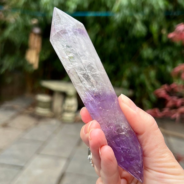 Amethyst 12 Sided Vogel Wand AAA+ Tranquility Intuition Large 126g 56