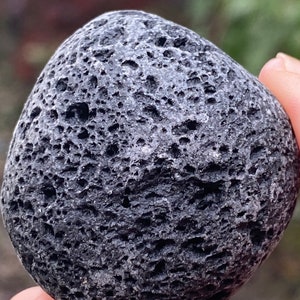 6 cm / 2.4 Round Red Horticultural Lava Rock Volcanic Rock