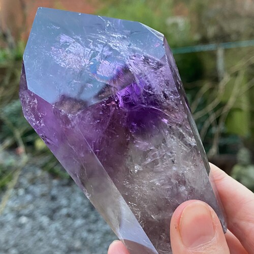 Amethyst Brazilian High Grade Polished Point AAA+ Tranquility shops Wisdom 308g 2