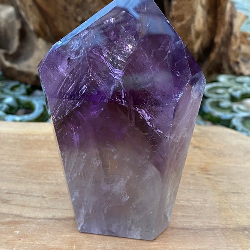 Amethyst Brazilian High Grade Polished Point AAA+ Tranquility shops Wisdom 308g 2