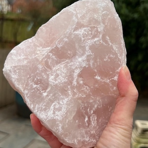Rose Quartz Large Rough Chunk AAA+ Chakra Love & Acceptance 2775g 5