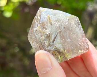 Smoky / Smokey Quartz Elestial Brazilian Point Tower 86g 9