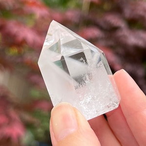 Clear Quartz Point Wand Brazilian AAA+ : Master Healer Clarity with Phantom 45