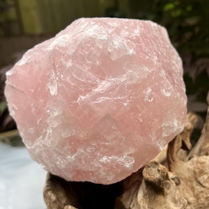 Rose Quartz Large Rough Chunk AAA+ Chakra Love & Acceptance 66 1964g