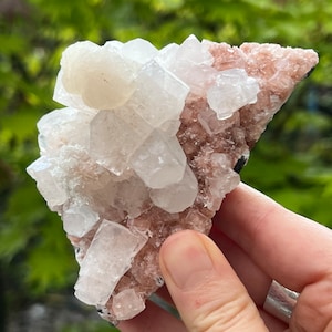 Apofilita Stillbite Heulandita Cluster Bed Geode Cristal AAA+ 4