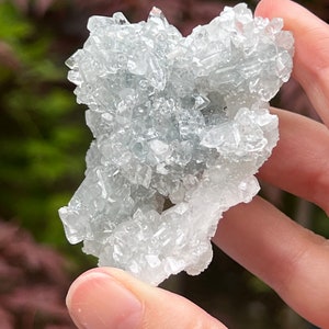 Apophyllite Sparkly Pointed Cluster Crystal AAA+ 137