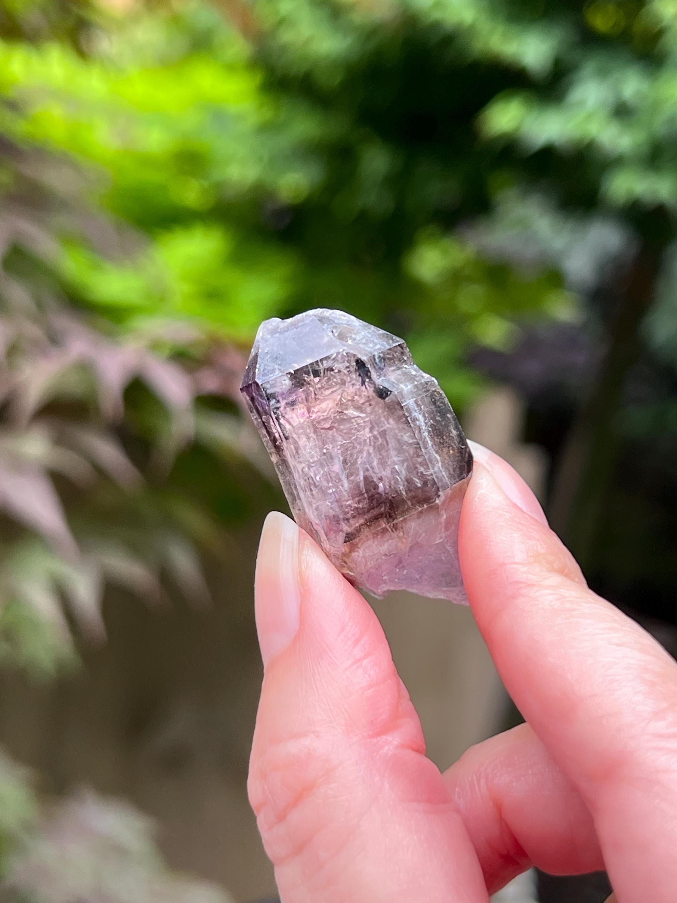 【ジンバブエ/ザンベジ/チブク鉱山】シャンガーンアメジスト アメジスト ポイント ナチュラル レインボー チブク鉱山 ジンバブエ 23