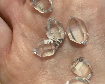 Herkimer Diamond Water Clear Clarity AAA+ Healing All Chakras Approx 2/3 Cts