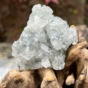 Apophyllite Sparkly Pointed Cluster Crystal AAA+ 133
