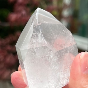 Clear Quartz Point Wand Brazilian AAA+ : Master Healer Clarity with Phantom 34 149g