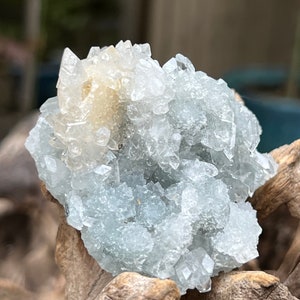 Apophyllite Sparkly Pointed Cluster Crystal AAA+ 132