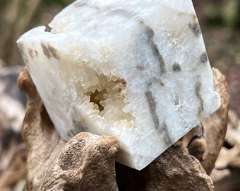 Rare Zebra Agate Stacking Cube AAA+ Abundance/Optimism/Strengthening 6