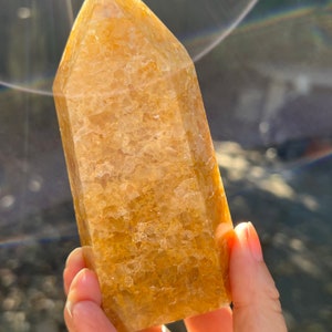Golden Healer Quartz Wand AAA+ 14 376g