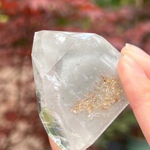 Clear Quartz Point Wand Brazilian AAA+ : Master Healer Clarity with Phantom 44