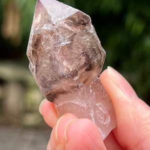 Amethyst Elestial Point AAA+ Sceptre Smoky Markings 8