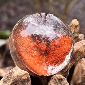 Garden Quartz Crystal Ball Lodolite Scenic 47mm With Stand AAA+ 42
