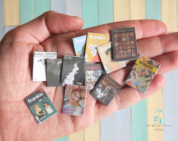 Miniature Magazines - Etsy
