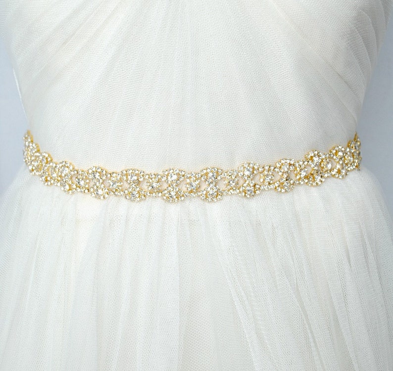 Gold Bridal Sash Gold Wedding Belt Gold Bridal Belt - Etsy Sweden