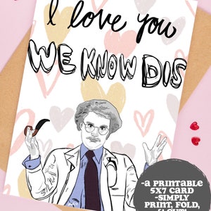 Cartão SNL Kate McKinnon Nós Conhecemos Dis Valentine/Aniversário