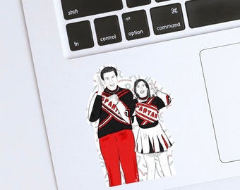 SNL Spartan Cheerleaders Will Ferrell Cheri Oteri Glossy Vinyl Water Resistant Sticker