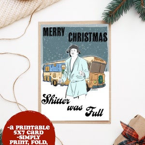 National Lampoon&#39;s Christmas Vacation Cousin Eddie Holiday Christmas Card