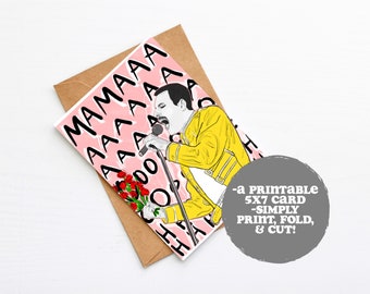 Freddie Mercury Mother’s Day Card