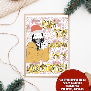 Queer Eye Jonathan Van Ness Carte de Noël pour les fêtes