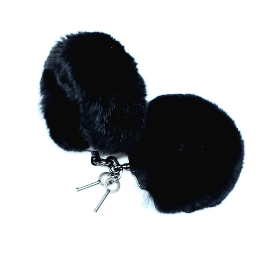 Handcuffs Genuine Regulation OFFICIAL POLICE FUR Handcuffs Rex Etsy