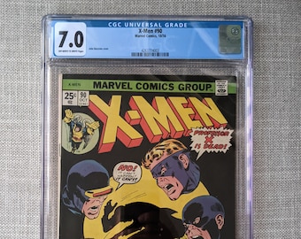 X-MEN #90 CGC 7.0 Âge du bronze classique Marvel Comics