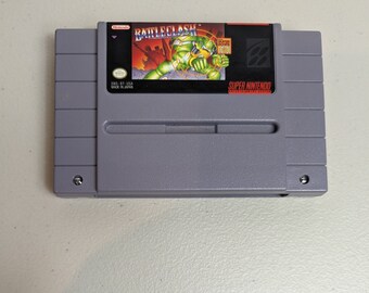 Super Nintendo BattleClash SNES Original Vintage Game Battle clash