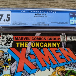 The Uncanny X-men #119 CGC 7.5 Moses Magnum