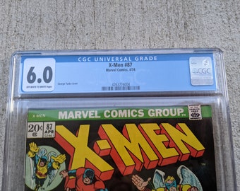 X-MEN #87 CGC 6.0 Classic Bronze age Marvel Comics 1974