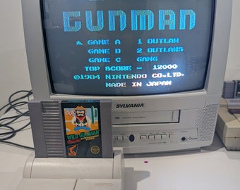 Wild Gunman (Nintendo Entertainment System, 1985) Authentique NES 5 vis