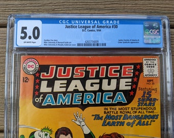 Justice League of America # 30 CGC 5.0