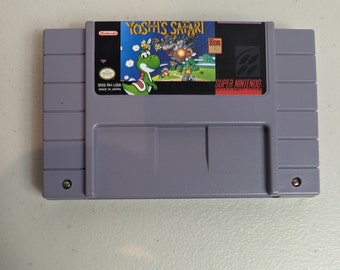 Jeu vintage original Safari SNES Super Nintendo Yoshi