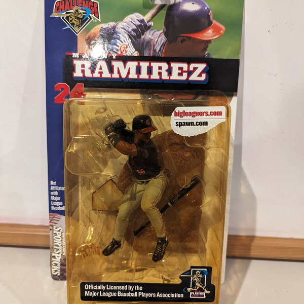 McFarlane MLB Series 1 Manny Ramirez #24 Big League Challenge 2000 Figure New