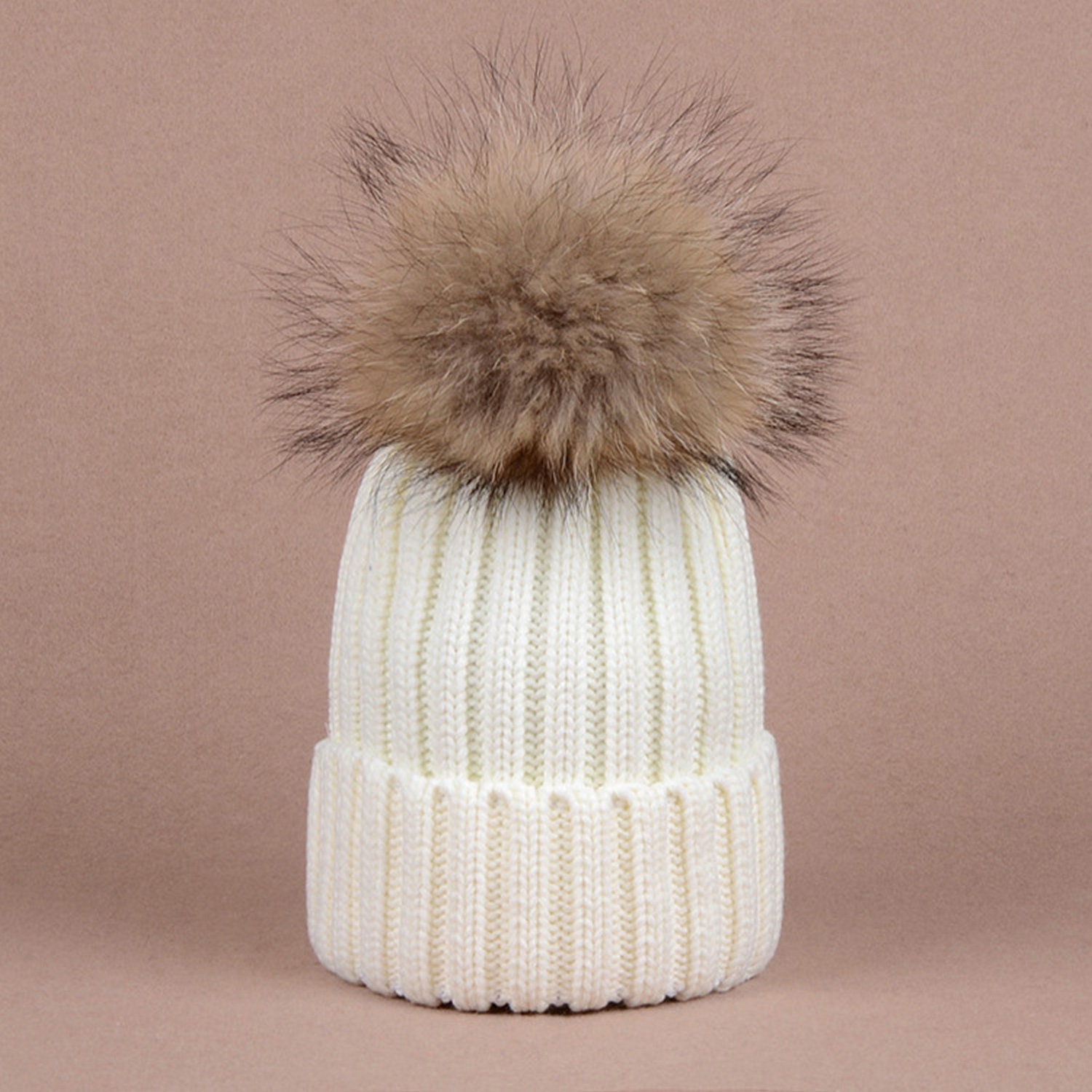 Pom Pom Button, Removeable Button for Hat Pom Poms 