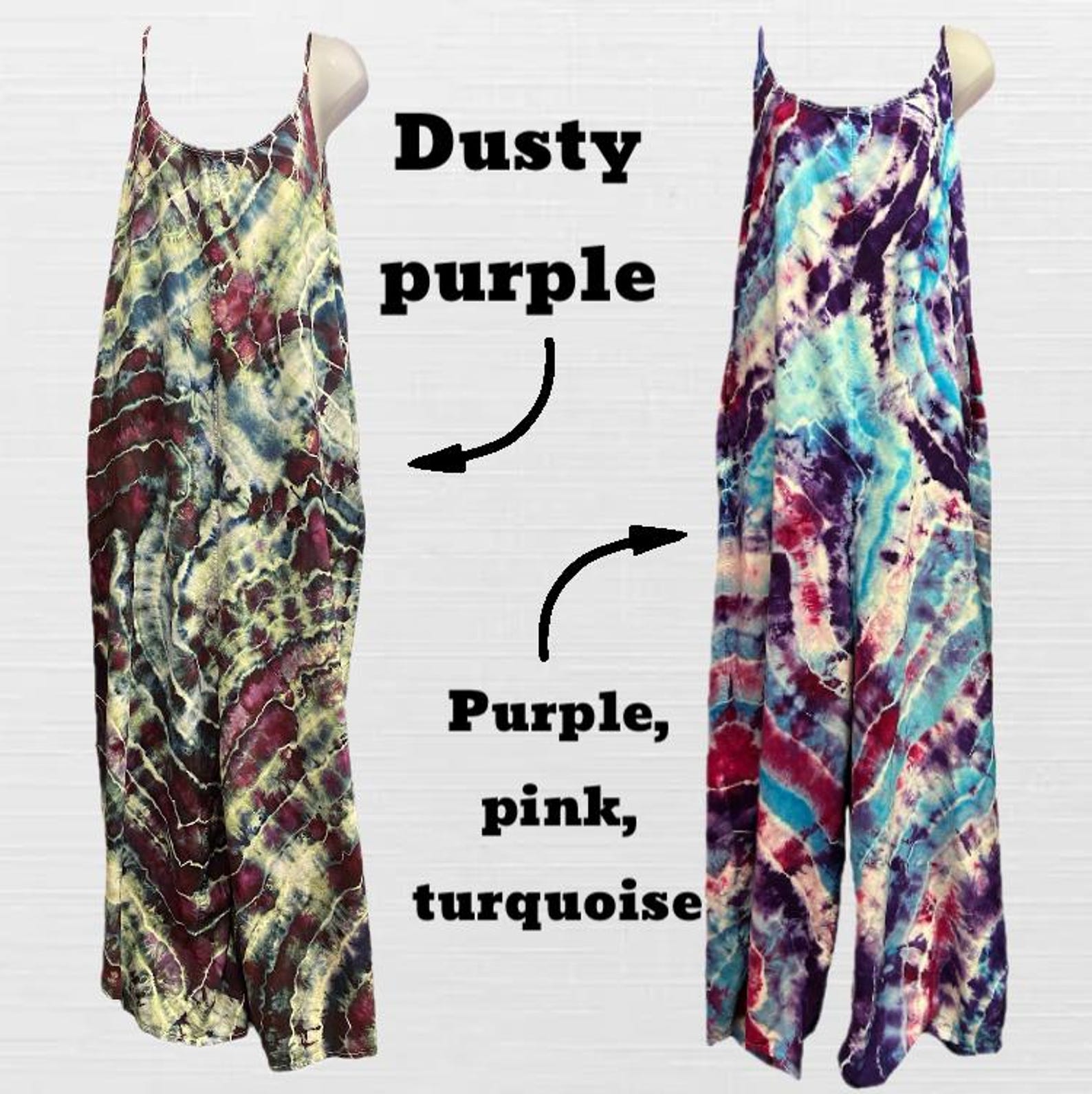 Pastel Tie Dye Romper main image 1
