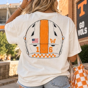 Tennessee Volunteers png Tennessee fotboll png rökig png UT fotboll t-shirt design