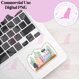 Fourth Wing Bookshelf PNG, Dragon Sticker, Booktok (Digital Download) image 5