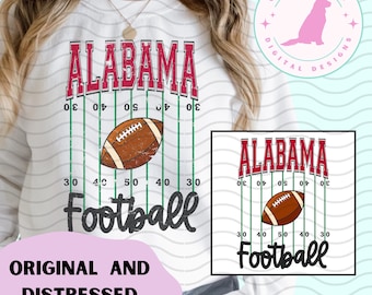 Alabama Football PNG, Roll Tide, University Design (Digital Download)