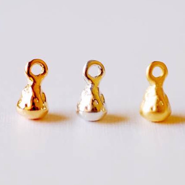 Silver Nugget Beads Etsy