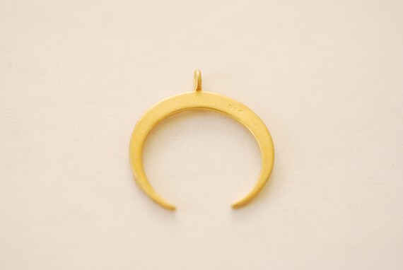 14k Gold Charms, Gold Charms, Gold Star, Crescent Moon, Shell, Sun