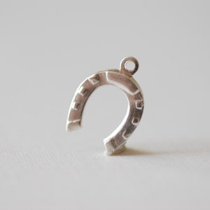 Sterling Silver Horseshoe horse shoe Charms Pendants, Silver Horseshoe Charm, 925 Silver Horseshoe, Horse shoe charm, Horseshoe charm